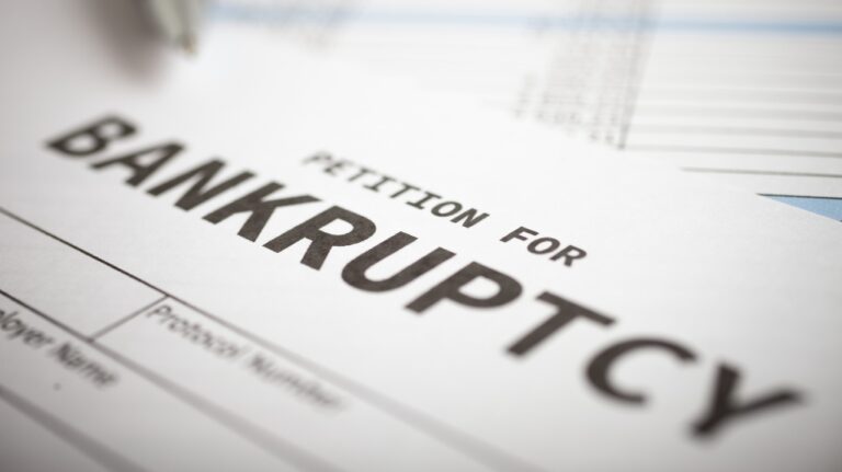 filing for bankruptcy